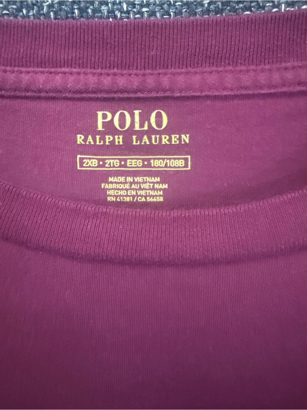 Ralph Lauren Polo Crew Neck T-shirt